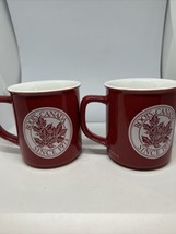 Lot of 2 Roots Canada Mugs Red - £29.07 GBP