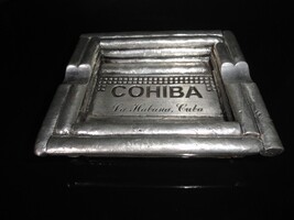 Heavy Metal Cigar Ashtray Measures 5.75" L x 5.25" W Weighs 3.69 # Made in USA image 8