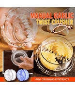 Plastic Garlic Press Multi Purpose Chopper Crusher Manual Mincing Masher... - $5.51 CAD