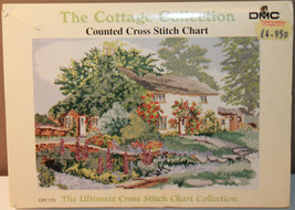 Cottage Collection Counted Cross Stitch Chart PC120 Rose Cottage John Hassall - £16.57 GBP