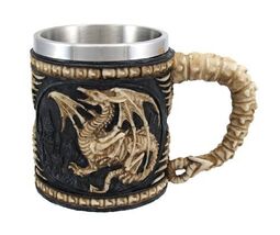 Skeleton Dragon Mug New - $29.68