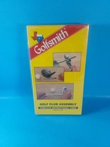 Golfsmith Golf Club Assembly Instructional Video VHS 1994 Tom Wishon New Sealed - £7.46 GBP