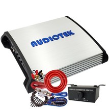 Audiotek 2400 Watts 2 Channels Amp Car Audio BASS MAX POWER Amplifiers +... - £136.31 GBP