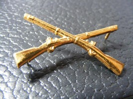 WW2 infantry officers collar pin      b - $24.74