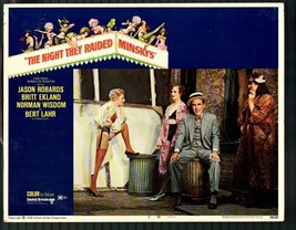 Night They Raided Minsky&#39;s 11&quot;x14&quot; Lobby Card #4 Jason Robards - $48.50