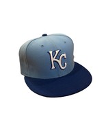 New Era 59Fifty Kansas City Royals Authentic On-Field MLB Fitted Hat 7 1... - £19.65 GBP