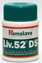  2 pak Himalaya Liv 52 DS 60 PIlls Liver Repair US Shipped Diuretic Liv.... - $17.77