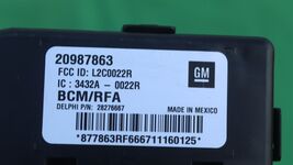 GM Chevrolet Colorado Canyon Bcm Bcu Body Control Module 20987863 image 2