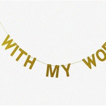 Golden Woes: Drake Lyrics Bunting Banner - Glittery Wall Hanging Party Decoratio - $24.74