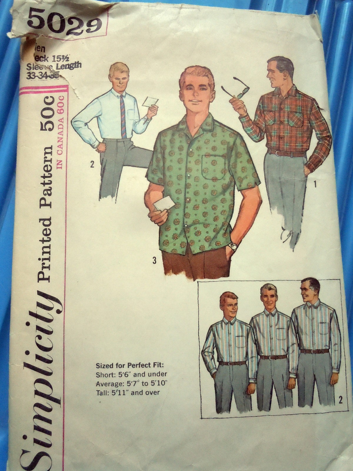 Simplicity Men’s Shirt Size 15 ½ # 5029 - $5.99