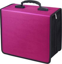 Siveit CD/DVD Binder, CD DVD Case Holder Binder 400 Capacity CD/DVD Wallet - $38.14