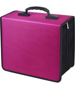 Siveit CD/DVD Binder, CD DVD Case Holder Binder 400 Capacity CD/DVD Wallet - $52.16 CAD