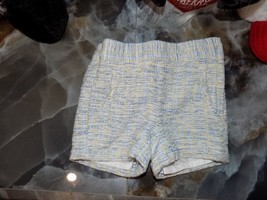 Janie and Jack Blue/Yellow/White Tweed Shorts Size 18-24 Months Girl&#39;s EUC - $19.71
