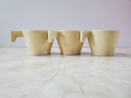 Pan Am Airlines Coffee Cup With Winged Globe Logo by Trojan Ware Lot Of 3 - $24.95