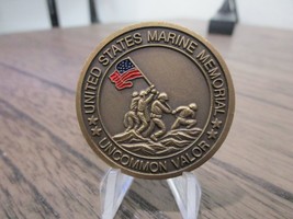 United States Marine Memorial Uncommon Valor USMC Challenge Coin #4169 - £7.09 GBP