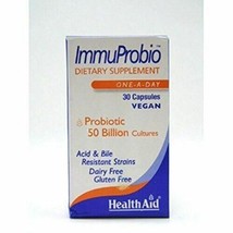 NEW Healthaid Probiotic 50 Billion Acid and Bile Resistant Strains 30 Capsules - £32.11 GBP