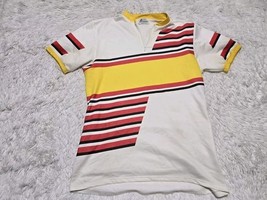 Vintage Cycling Wear by Performance Men’s Jersey Made In USA Geometric 1... - $14.02