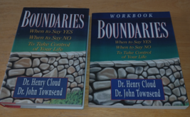 BOUNDARIES-DR. HENRY CLOUD/DR. JOHN TOWNSEND HC TEXT PLUS PB WORKBOOK-UN... - $13.99