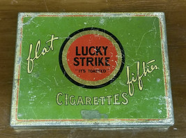LUCKY STRIKE CIGARETTE TIN - $19.45