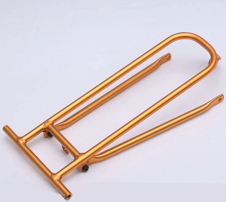 Brompton Yellow Rack Aluminium Rear Rack for Brompton Gold and similar items