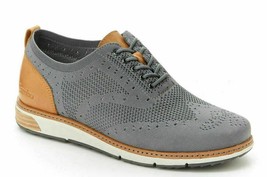 NEW J Sport By Jambu Mens Gray Lincoln Oxford Lace Up Wingtip Shoes - £23.39 GBP