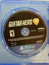 Guitar Hero Live PS4 (Sony PlayStation 4, 2015) Disc Only No Manual Generic Case - £6.79 GBP