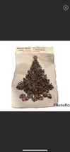 Hancock fabric vintage Christmas tree Placemats Set Of 2 - £16.25 GBP