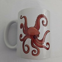 Octopus Cartoon Coffee Mug Cup Sea Life Ocean Animal - £11.84 GBP