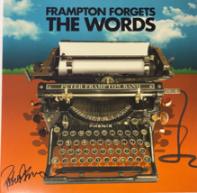 Peter Frampton signed 2021 Frampton Forgets The Words Album Cover/LP/Vinyl/Recor - £133.64 GBP