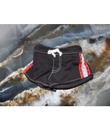 Build-A-Bear Black Board Shorts Swim Trunks - $7.60