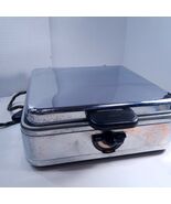 Vintage Sunbeam Model W-2 Waffle Maker Chrome Finish Made In USA 50’s Wo... - $2,135.88 MXN
