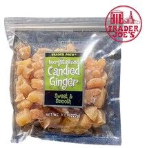 Trader Joe&#39;s Uncrystallized Candied Ginger Dried Fruit 8oz - £6.69 GBP