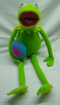 Disney The Muppets Kermit The Frog W/ Easter Egg 10&quot; Plush Stuffed Animal Toy - £13.01 GBP