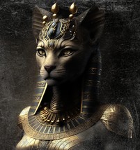 Haunted Direct Binding Egyptian Goddess Bastet Free With Any Purchase! - £0.00 GBP