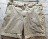 Chubbies sz 30 shorts men khakis tan cotton blend tagged 7&quot; inseam measu... - £19.84 GBP