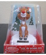 Rudolph The Red Nosed Reindeer Solar Bobblers by Kids Of America NEW - $15.14