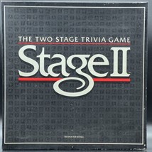Stage II Trivia game - Two Stage Trivia Game MB 1985 Vintage - £7.82 GBP