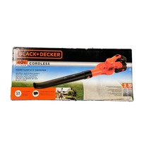 USED - Black &amp; Decker LSW40C Cordless Hard Surface Sweeper (TOOL ONLY) - £44.18 GBP
