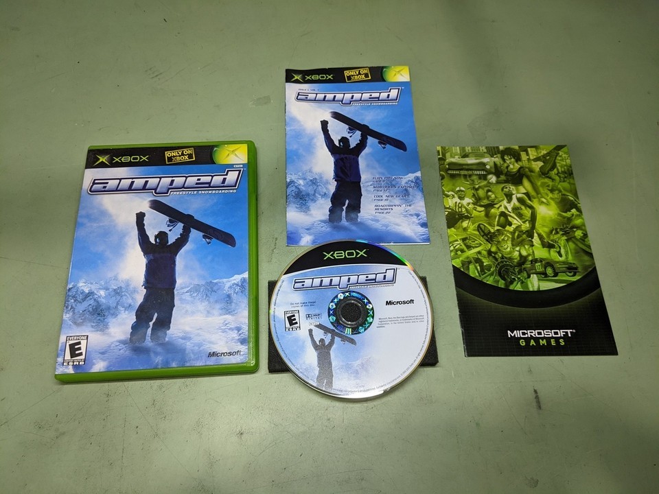 Amped Snowboarding Microsoft XBox Complete in Box - $6.12