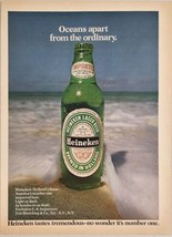 1976 Print Ad Heineken Lager Beer Brewed in Holland Van Munching,NY - £13.49 GBP