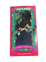 Enesco Mickey &amp; Friends Plane Ol Holiday Fun Christmas Ornament Mickey &amp; Goofy - £19.08 GBP