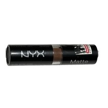 NYX Matte Lipstick Butter Warm MLS21 Brown Full Size New Sealed Disconti... - $166.84 MXN