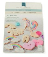 Unicorn Hearts and Rainbow Cookie Cutter Set Chicago Metallic NEW So Cute! - $9.49