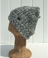 New Men Women&#39;s  White / Black Knit Crochet Winter Warm Beanie Hat Soft ... - £6.40 GBP