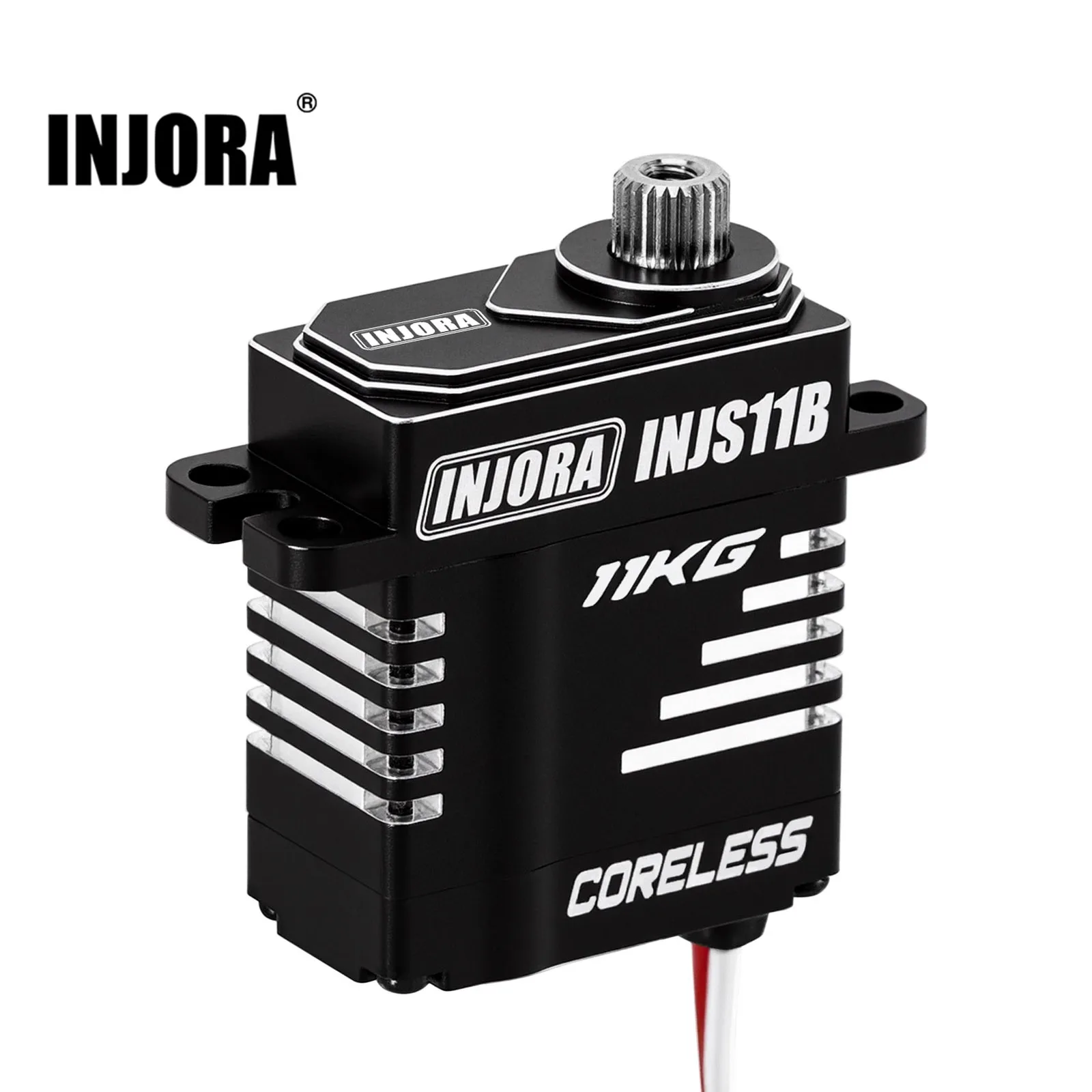 INJORA INJS11 INJS11B 11KG High Voltage Coreless Micro Servo - €58,54 EUR