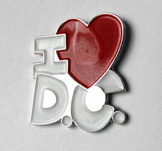 I Love Washington D.C. Dc United States America Lapel Pin Badge 3/4 Inch - £4.28 GBP