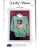 Doily Wear by Ozark Crafts Sewing Machine Pattern for Sweatshirt 816 App... - $6.92