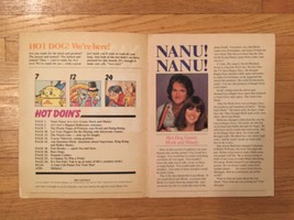 Hot dog! magazine #1 "Meet Mork and Mindy" 1979 Scholastic Magazines image 4
