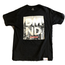 Diamond Supply Co T Shirt Champagne Men’s Sz Medium M Black Graphic Front - £8.12 GBP