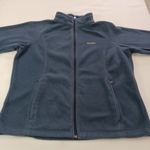 Columbia WW6439 Women's 1X Benton Springs Full Zip Fleece Blue Jacket Pockets image 8